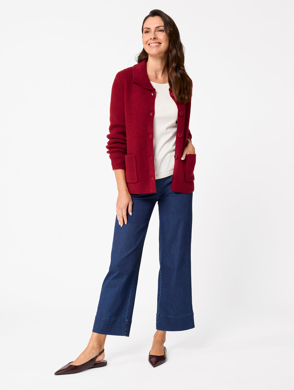 Caralina Button Cardigan