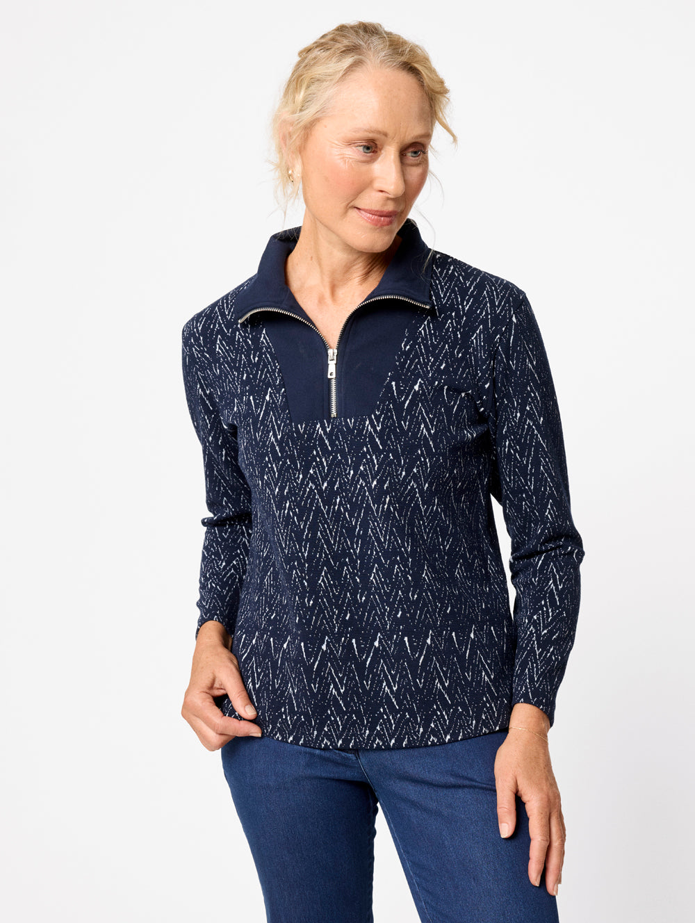 Dayna 1/2 Zip Top