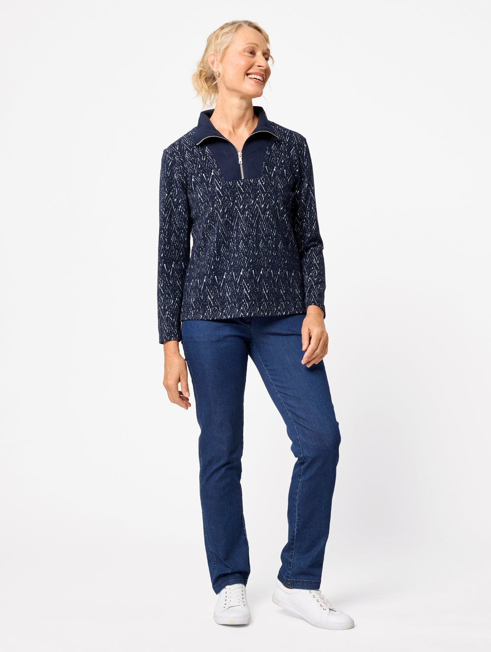 Dayna 1/2 Zip Top