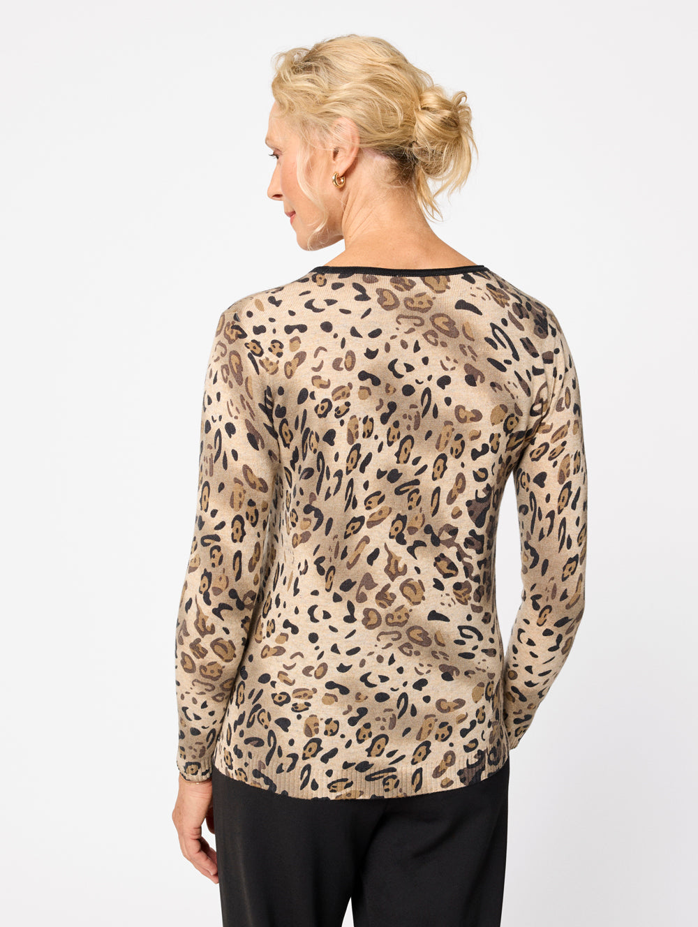 Leopard Print Knit