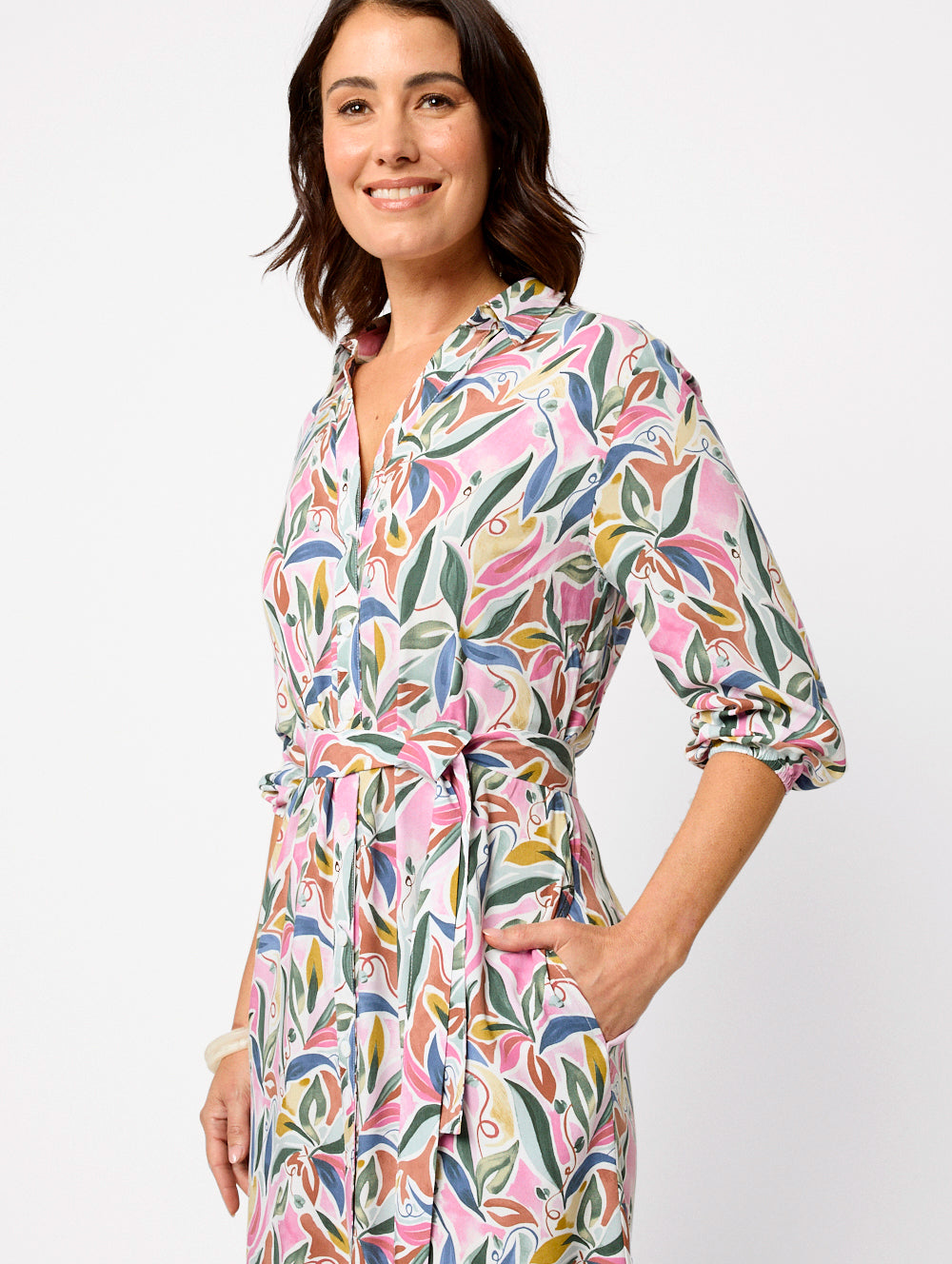 Marisa 3/4 Sleeve Dress