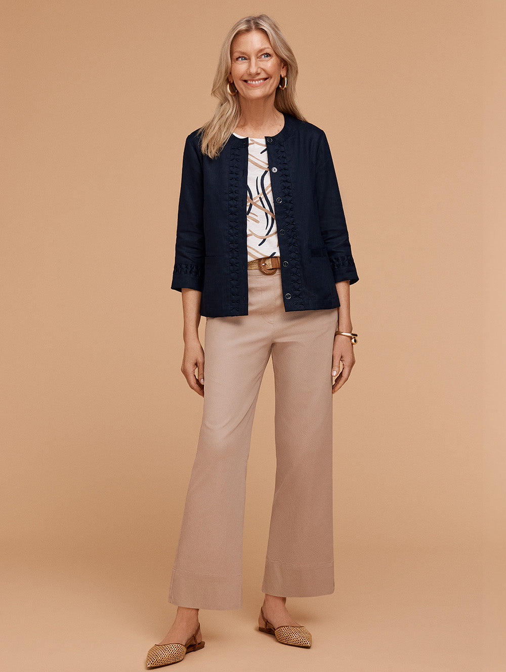 Monty Pintuck Jacket