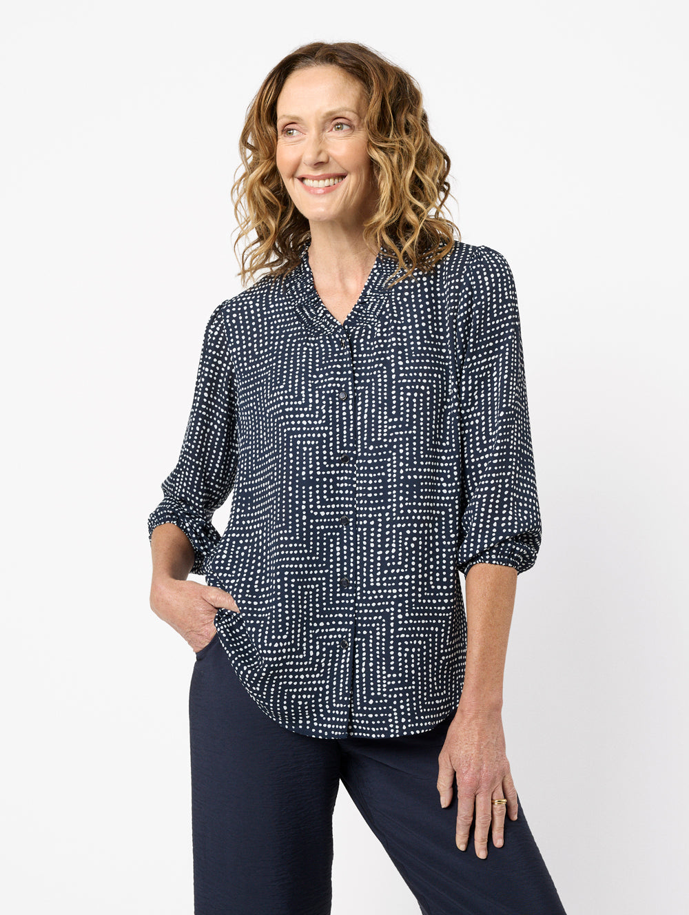 Chaney 3/4 Sleeve Shirt