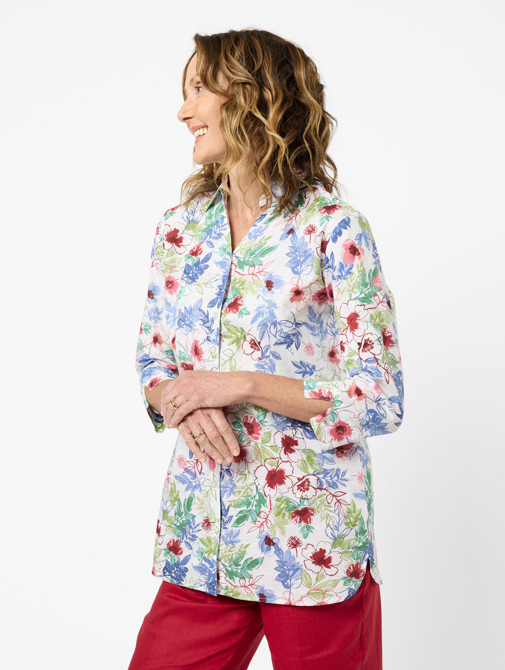 Lynetta 3/4 Sleeve Shirt