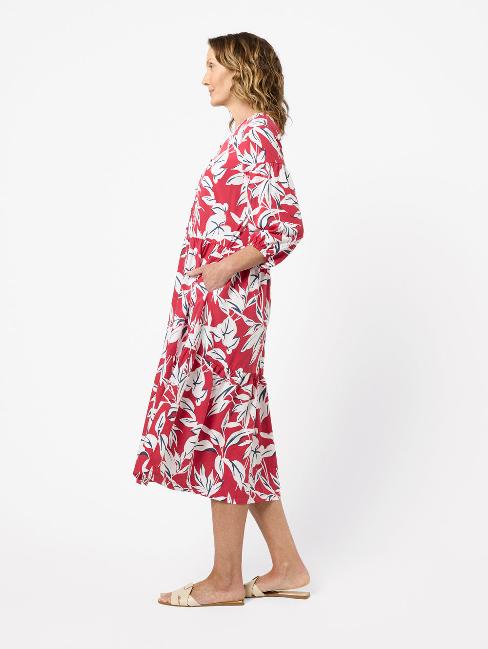Levonne 3/4 Sleeve Dress