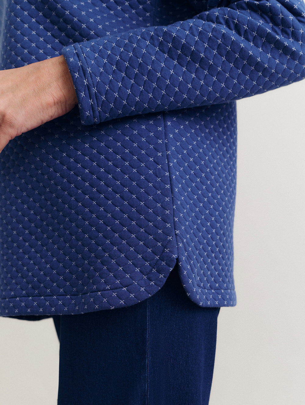 Atara 1/2 Zip Top