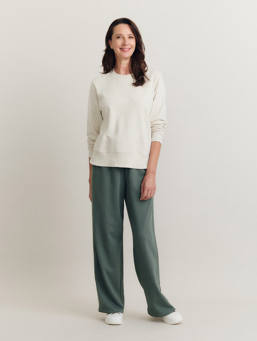 Madie Curved Crew Top