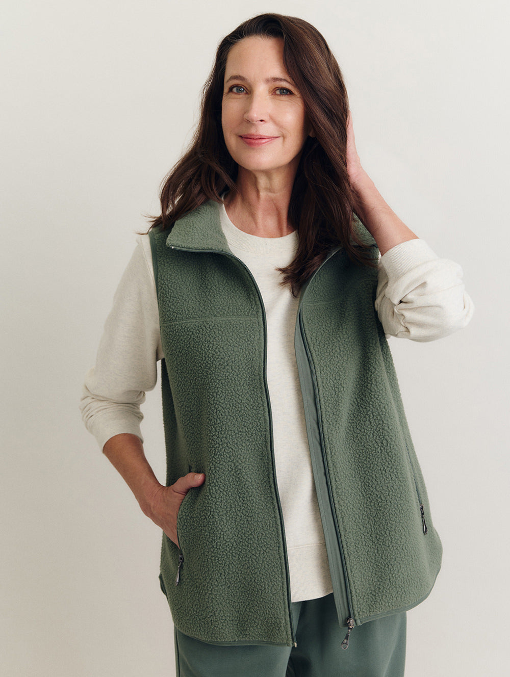 Kenzy Sherpa Vest