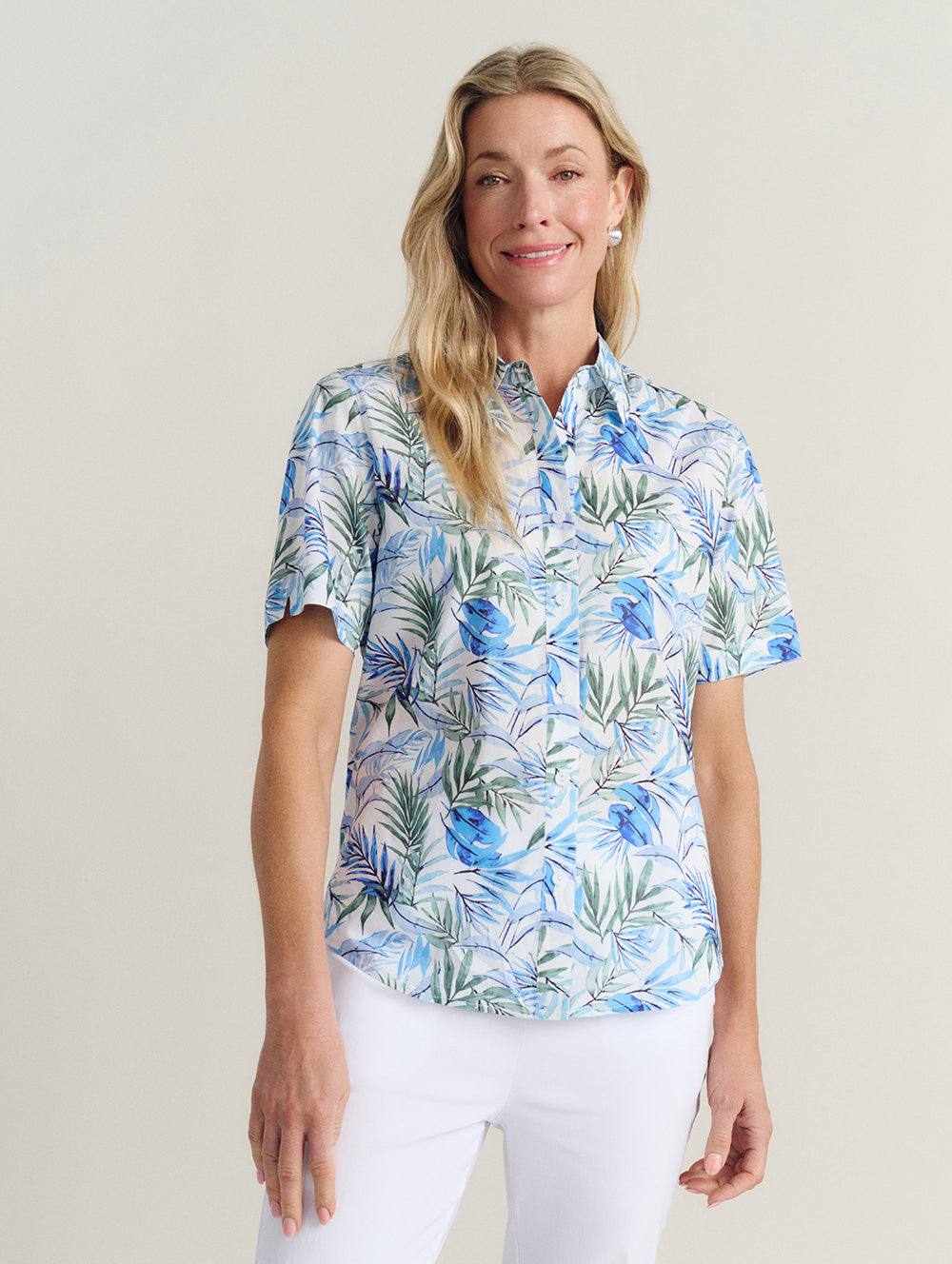 Maisi Cotton Short Sleeve Shirt