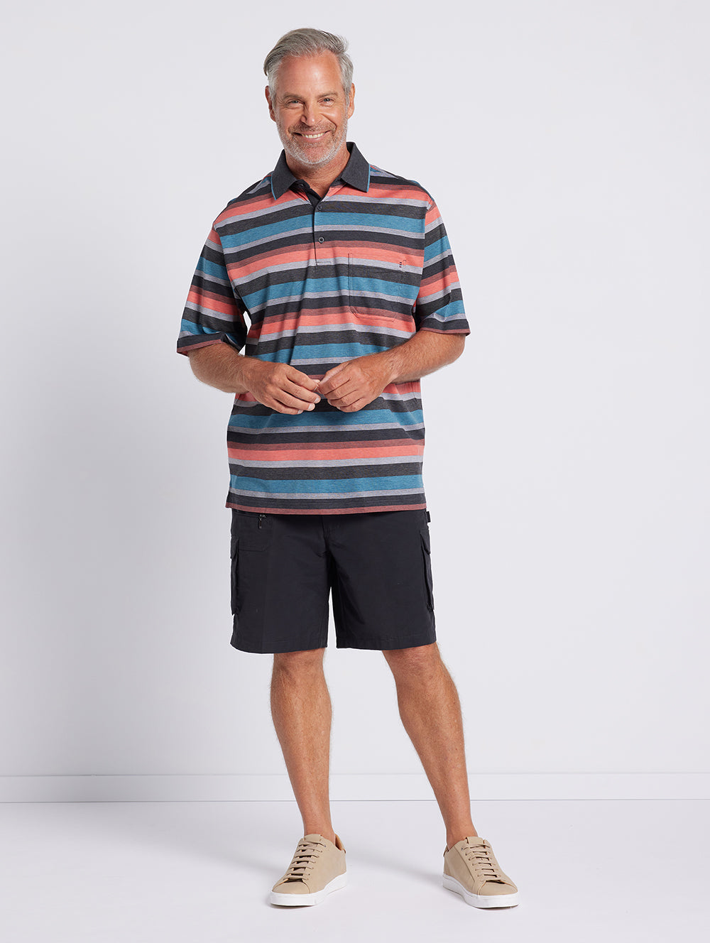 Neville Mercerised Polo