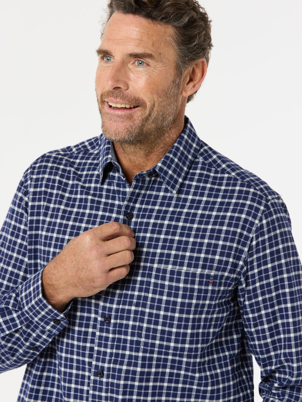 Thames Cotton Brush Shirt