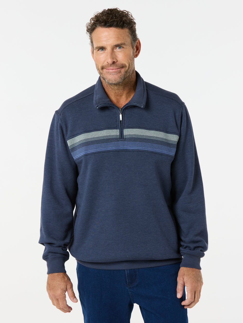 Karl Snowy Mt Fleece Half Zip