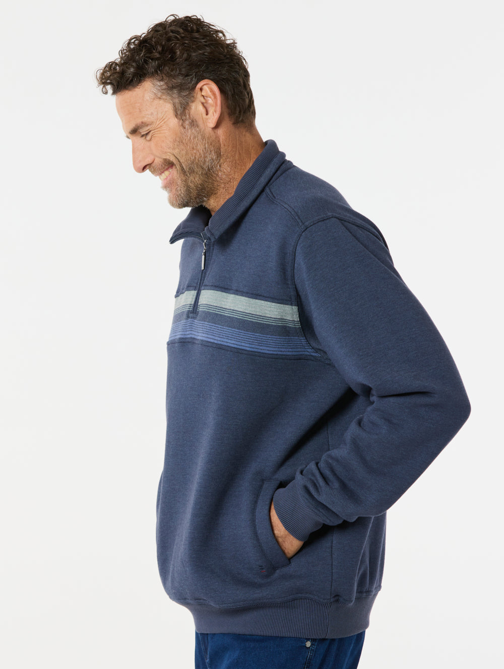 Karl Snowy Mt Fleece Half Zip