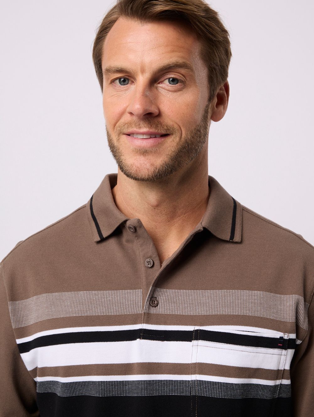 Kiernan Cotton Pique Polo