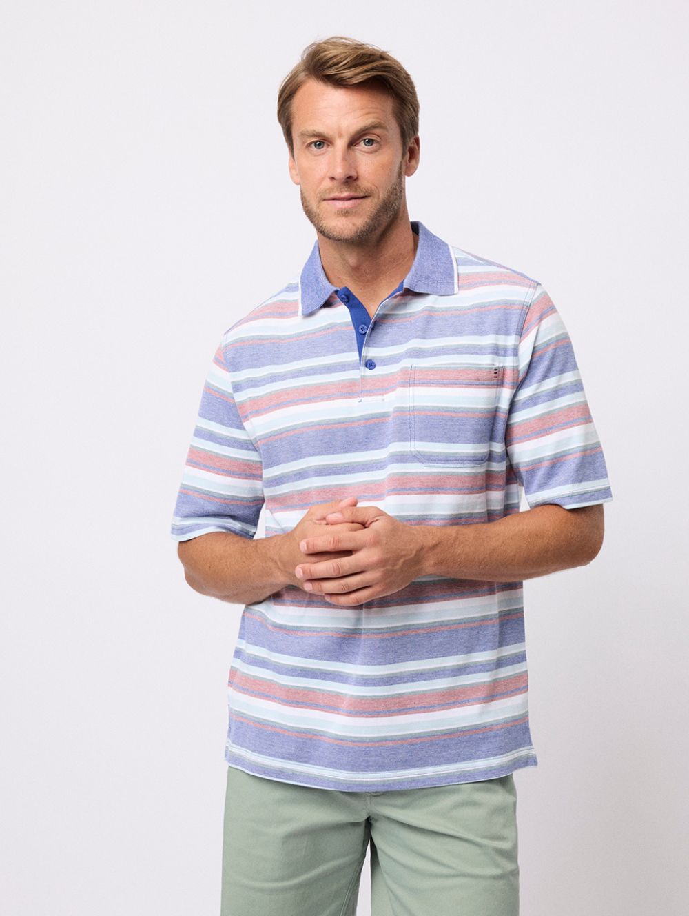 Kael Cotton Pique Polo