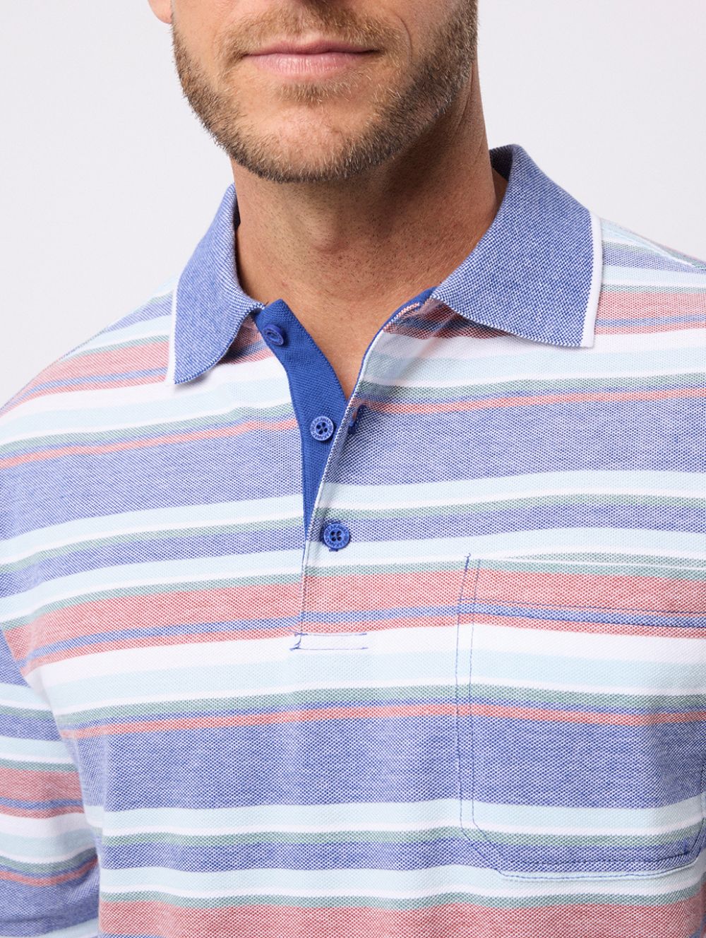 Kael Cotton Pique Polo