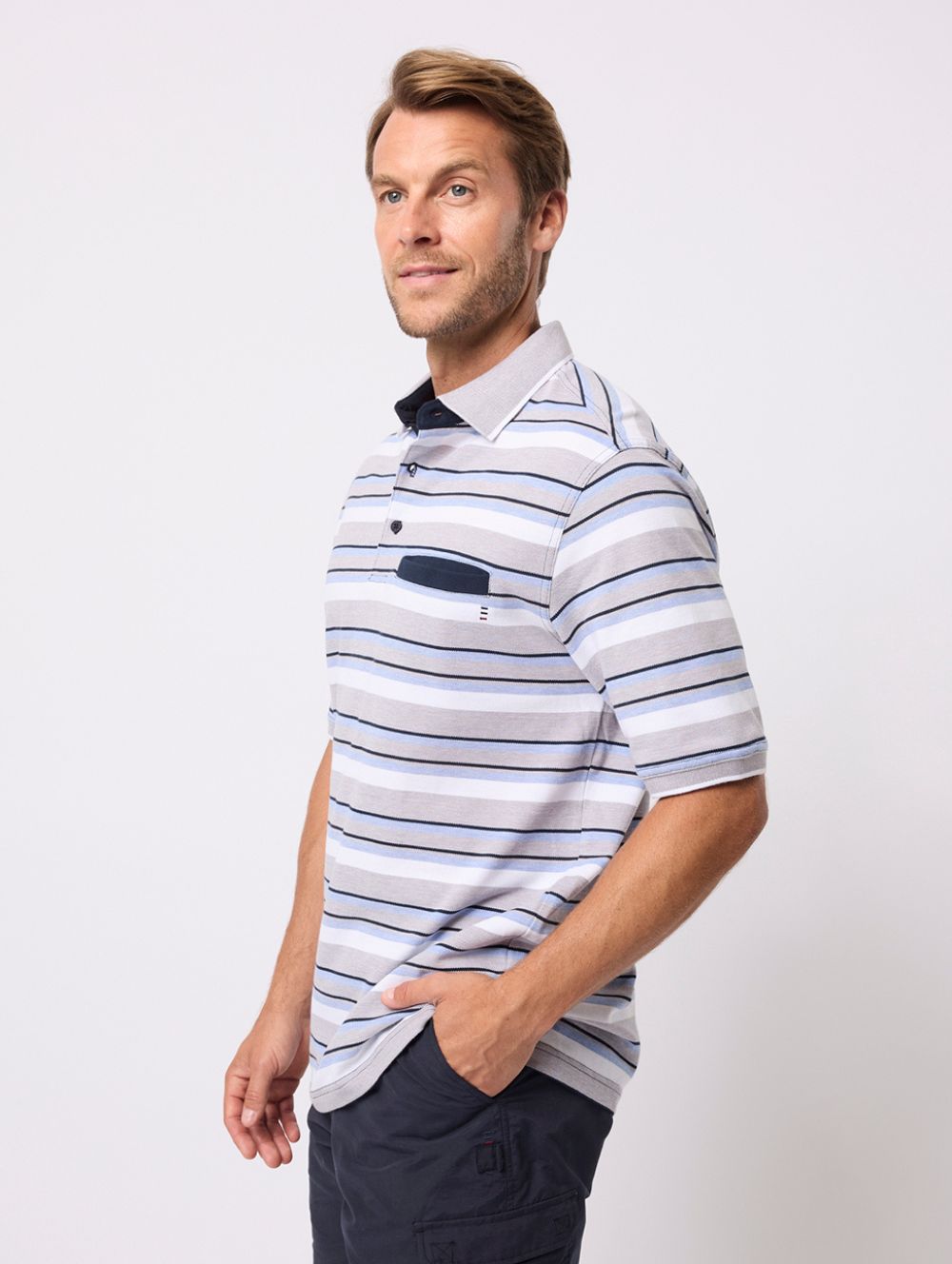 Sandford Cotton Pique Polo