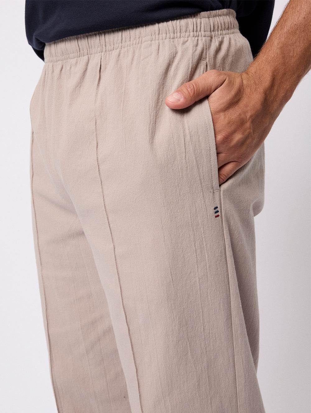 Cotton Crinkle Pant