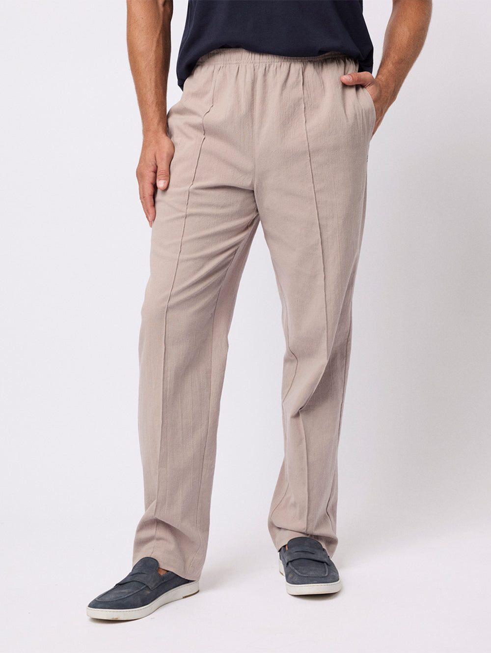 Cotton Crinkle Pant