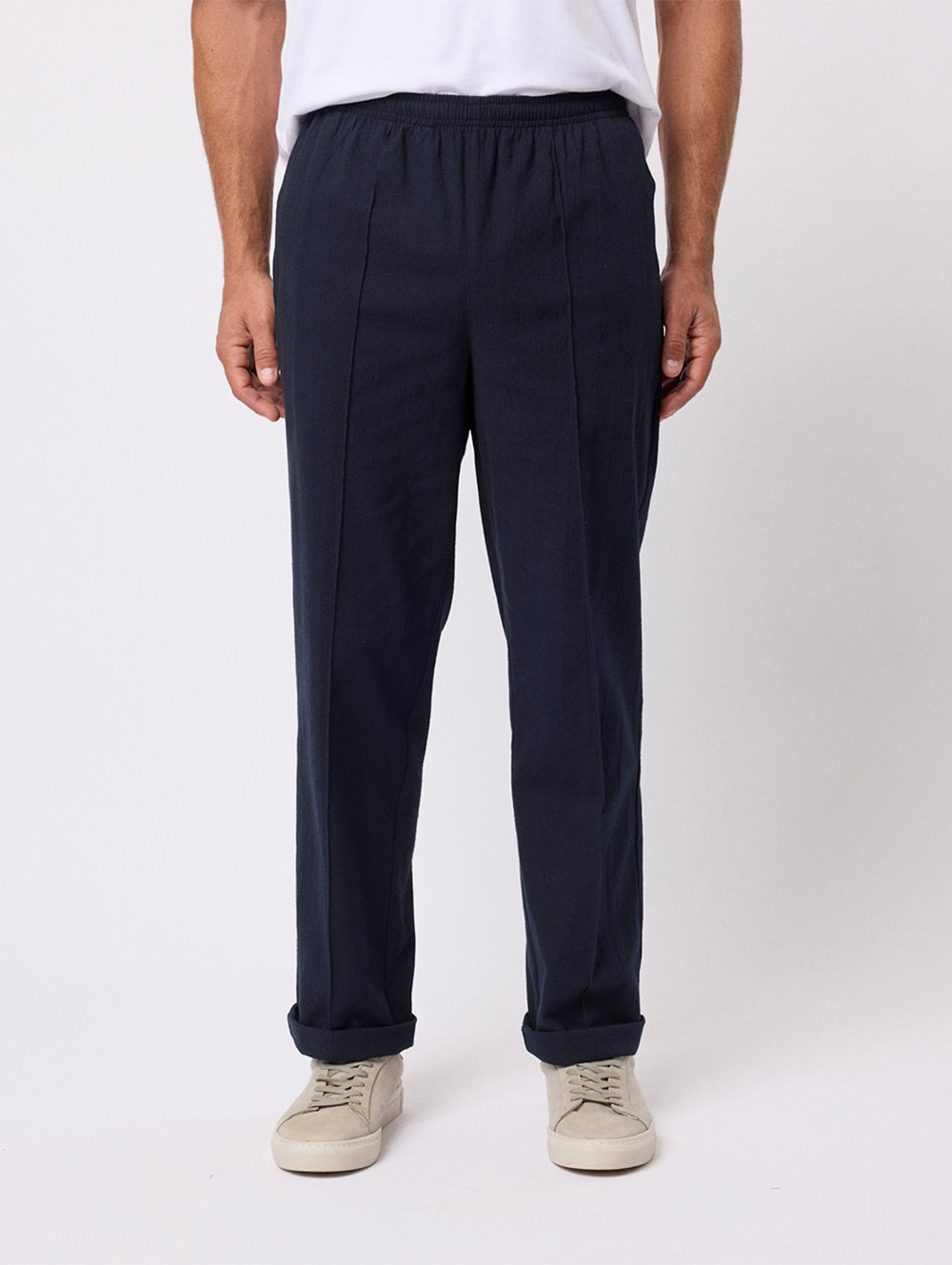 Cotton Crinkle Pant