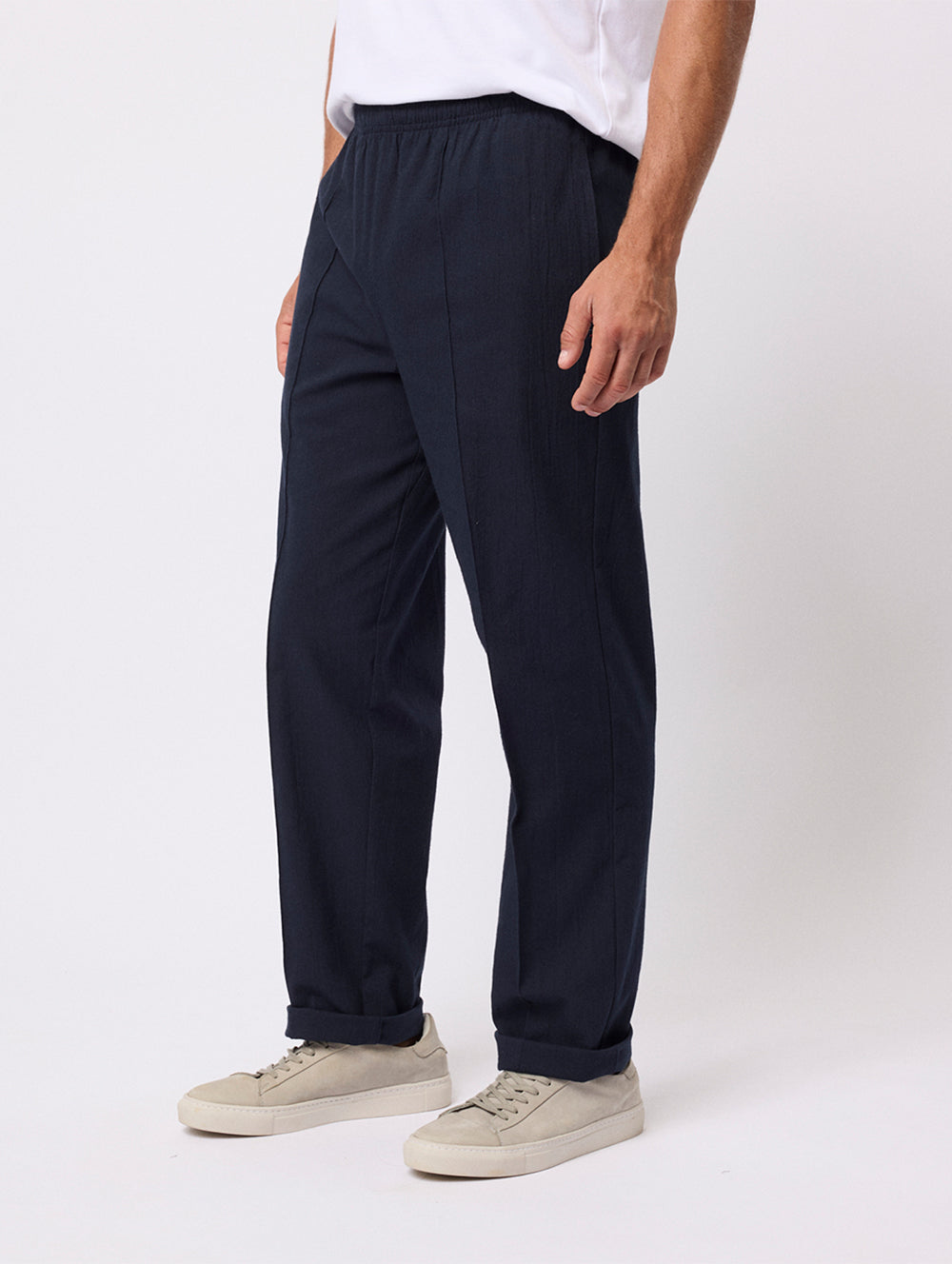 Cotton Crinkle Pant