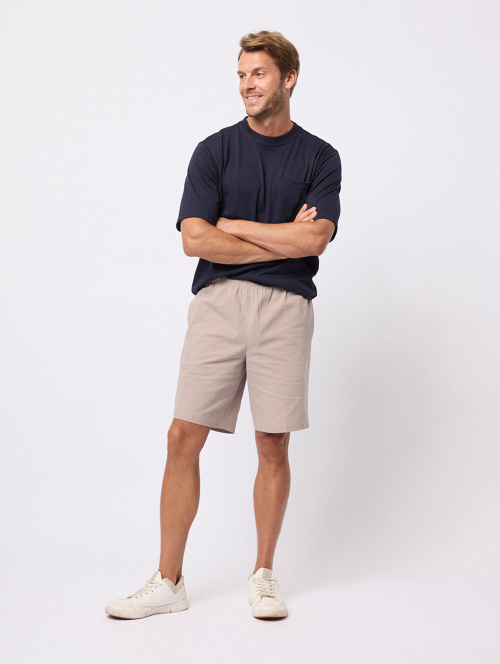 Cotton Crinkle Shorts