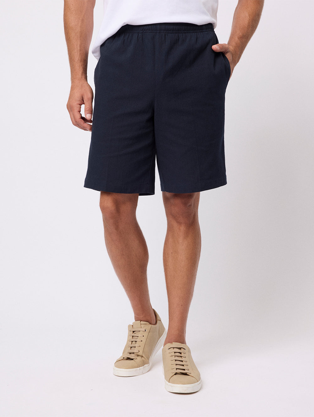 Cotton Crinkle Shorts