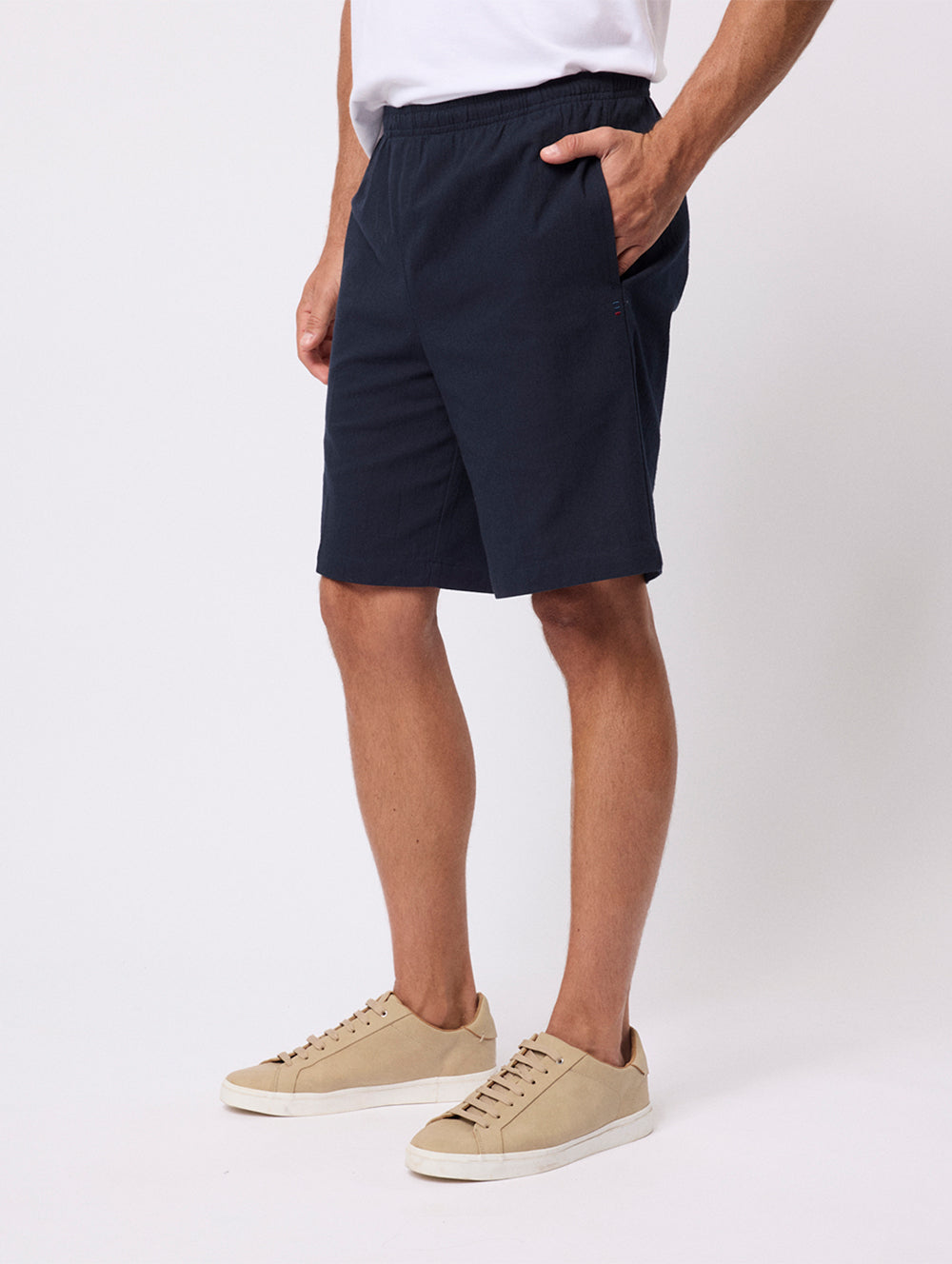 Cotton Crinkle Shorts