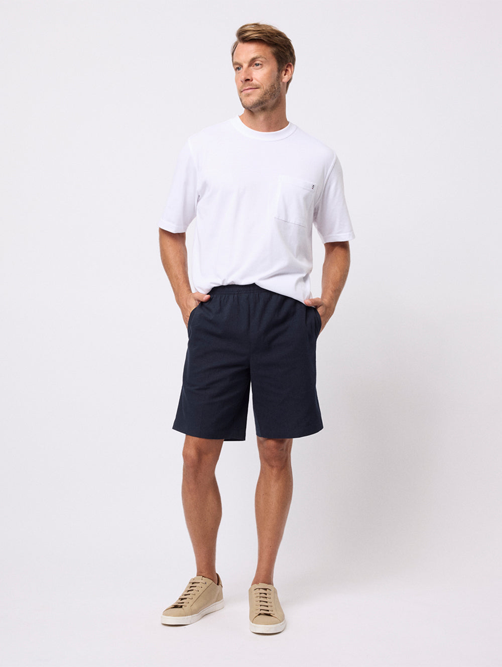 Cotton Crinkle Shorts