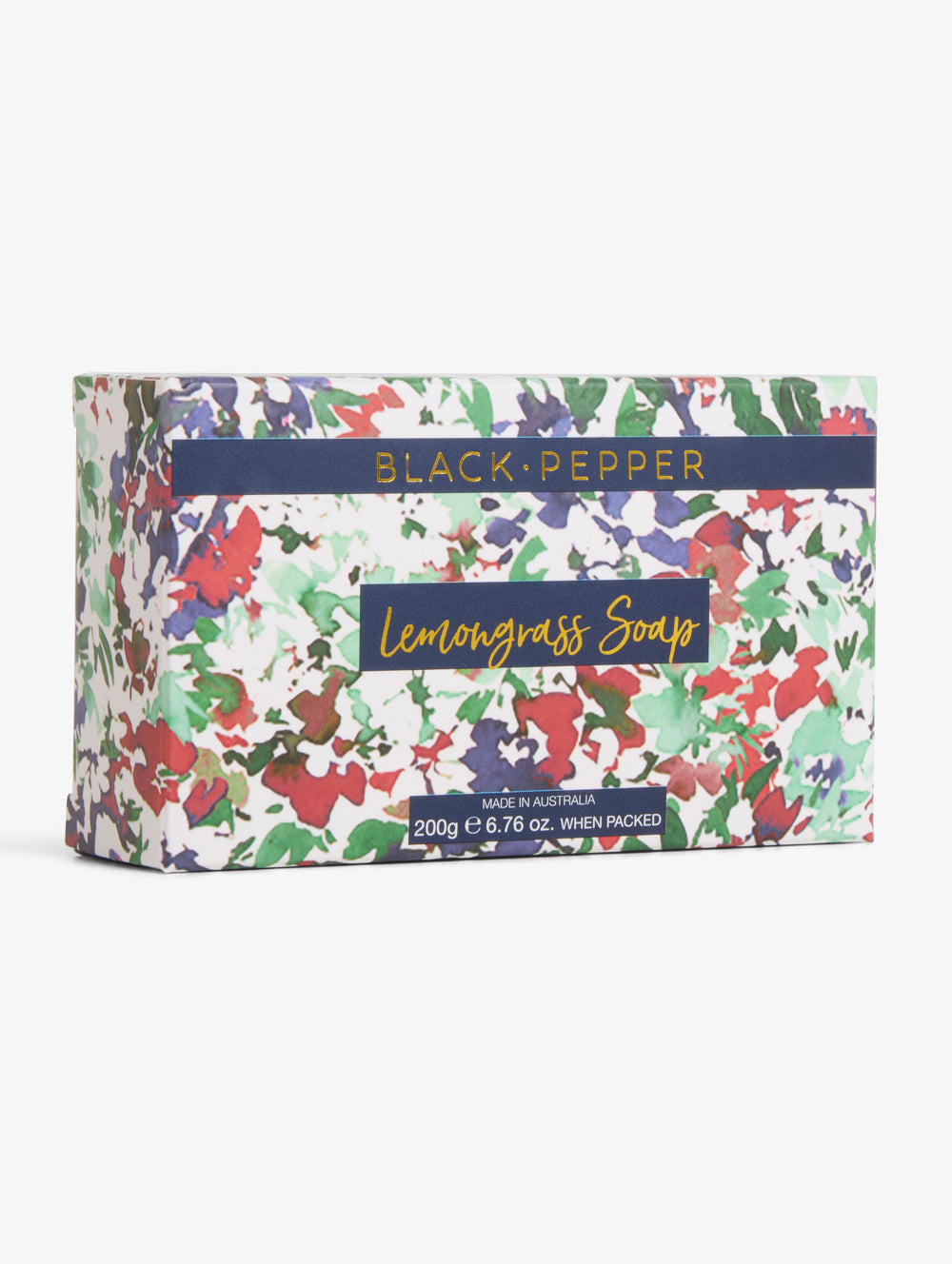 Vanitee Boxed Soap – Australian-Made Lemongrass, 200g Gift Bar | Black ...