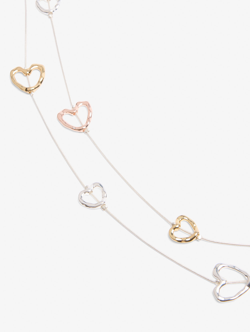 String Of Hearts Necklace