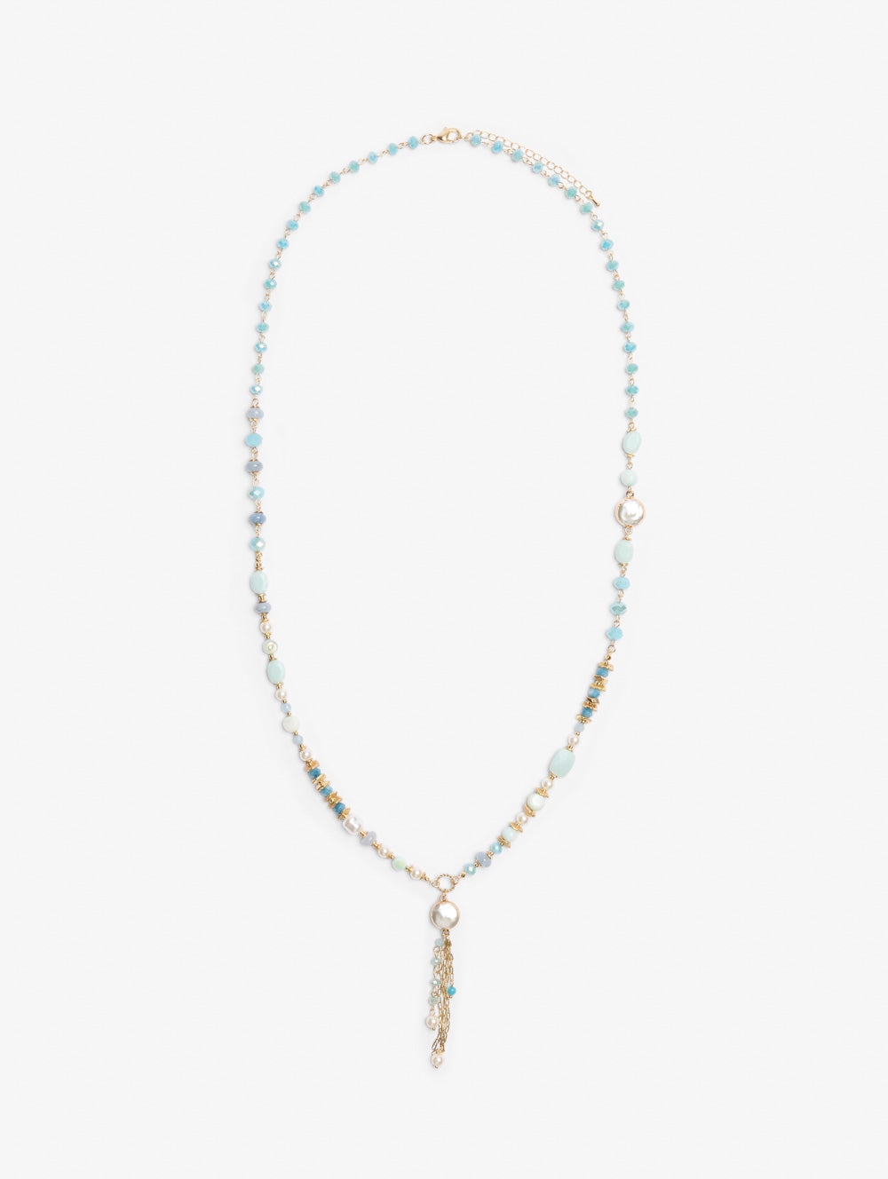 Ocean Tassle Pendant Necklace