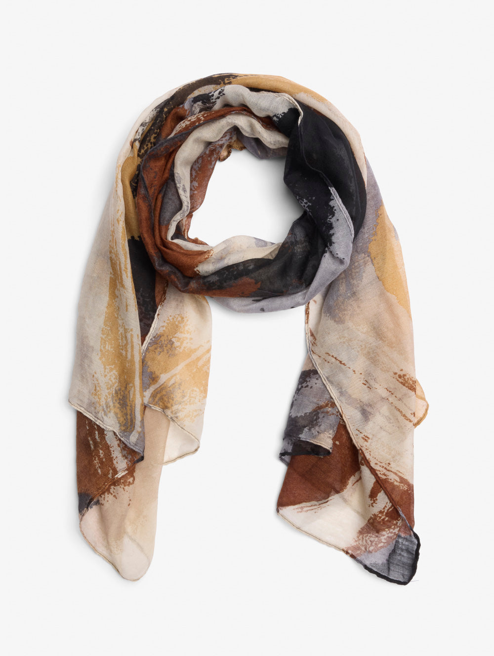 Abstract Print Scarf