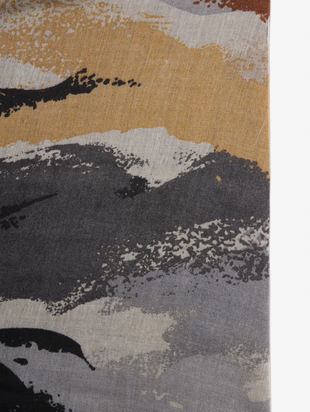 Abstract Print Scarf