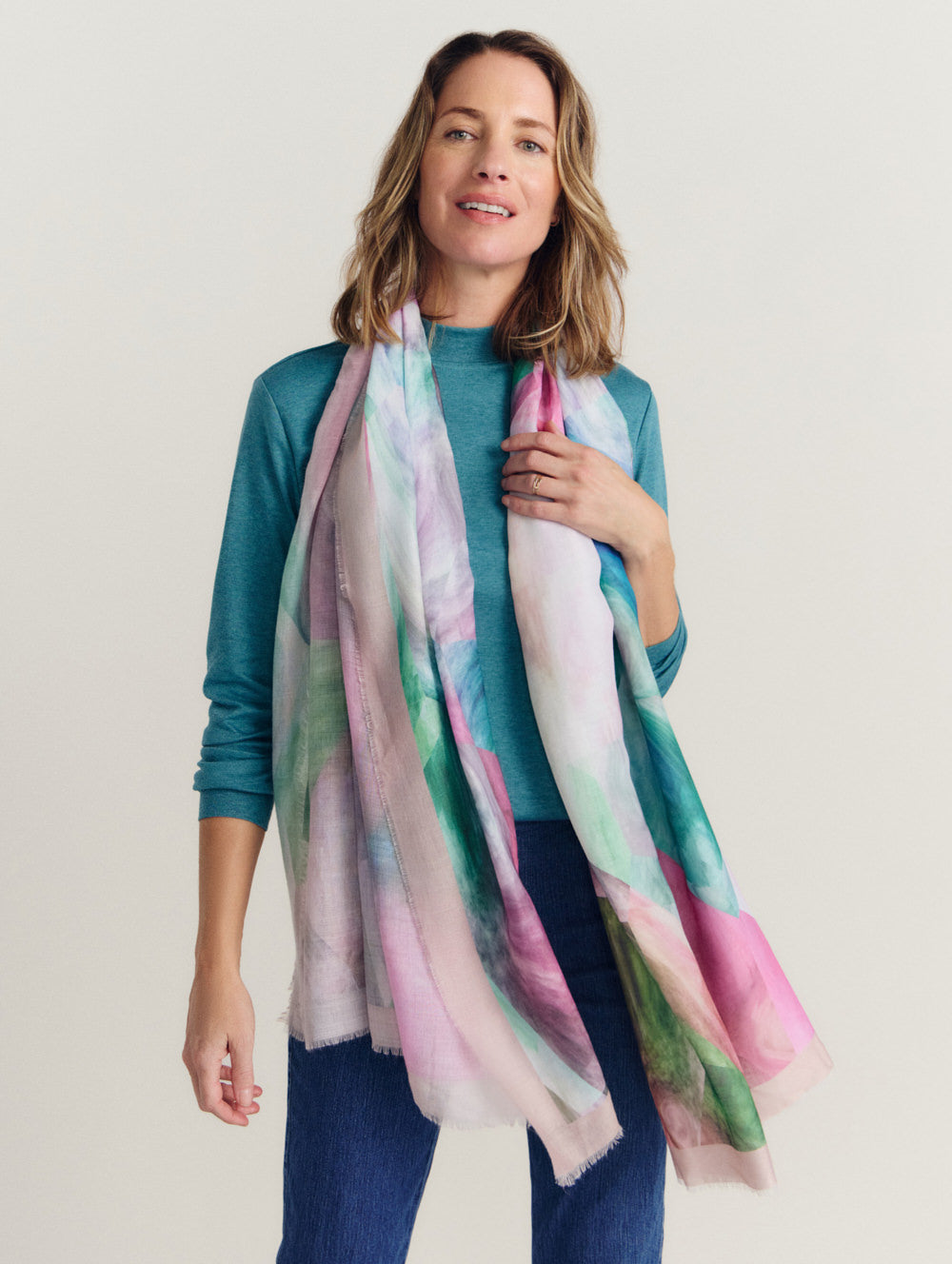 Purple Geod Scarf