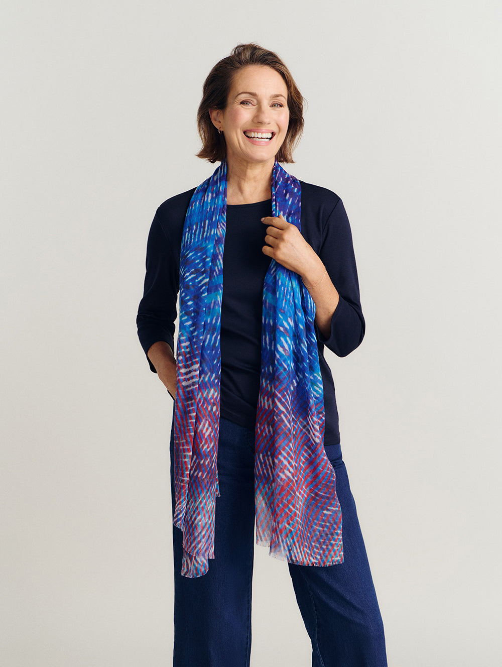 Waterfall Printed Scarf