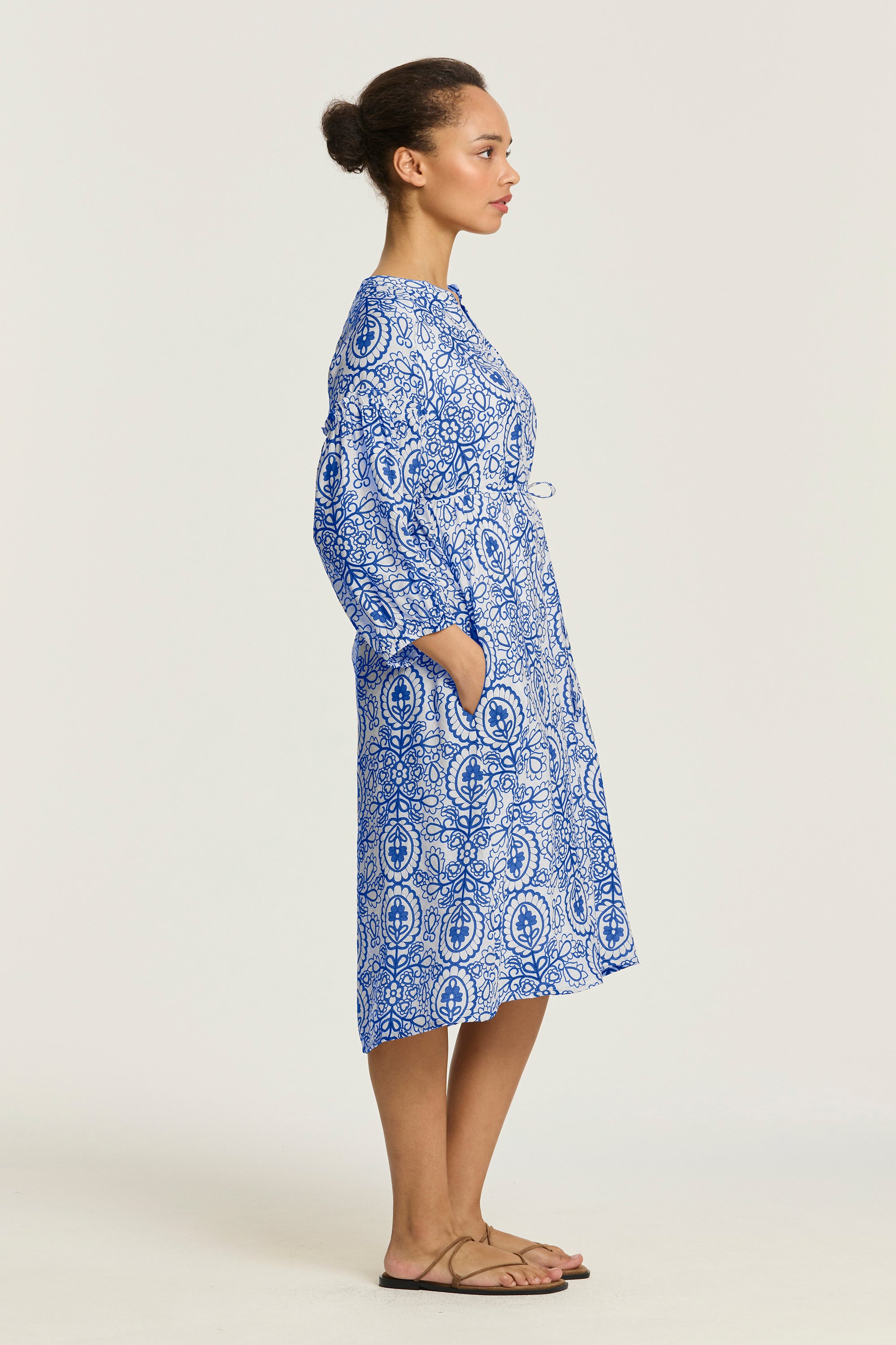 Boheme Puff Slv Dress