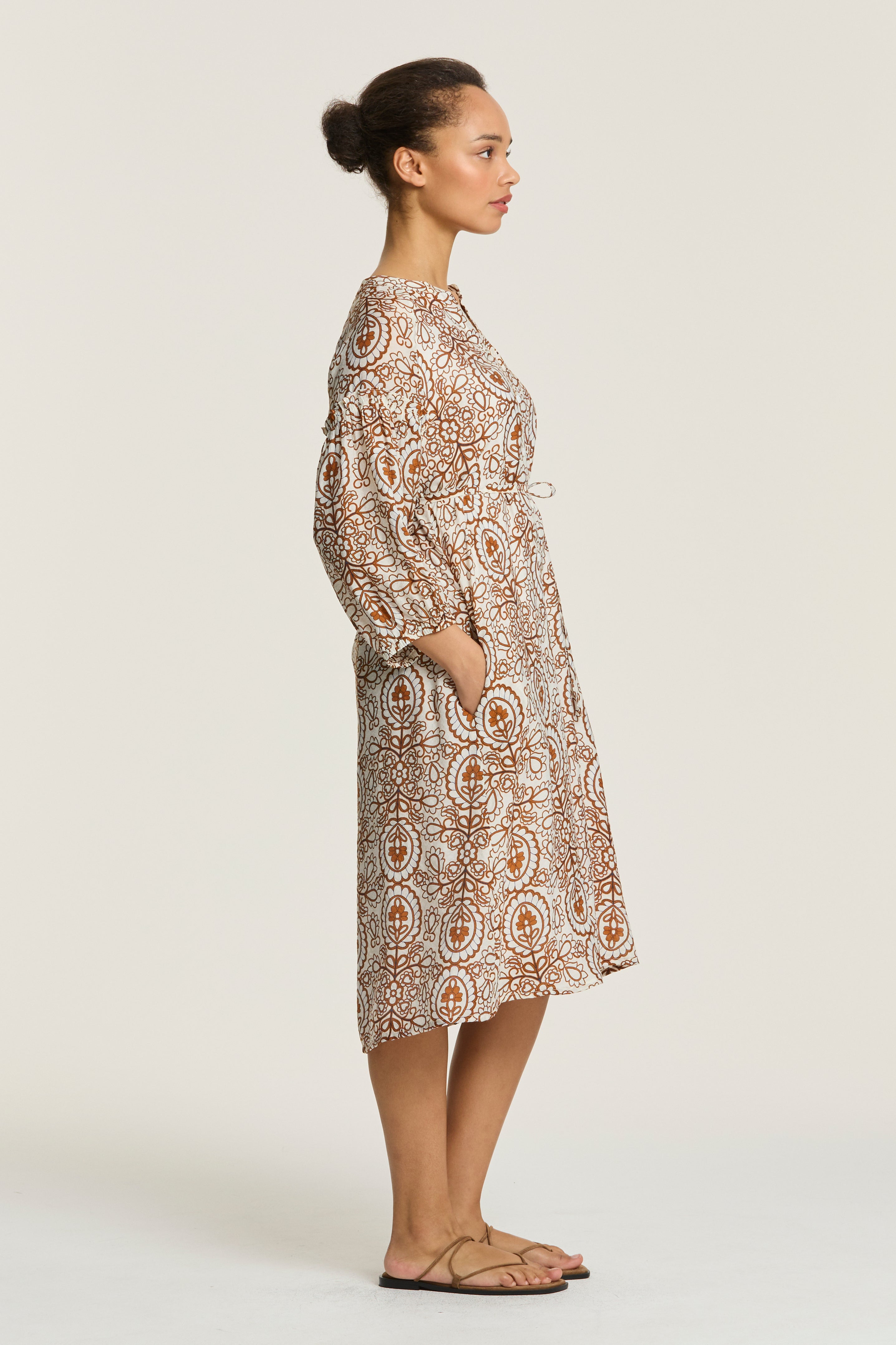 Boheme Puff Slv Dress