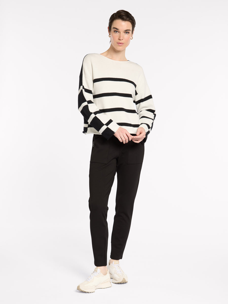 Reversible Stripe Knit