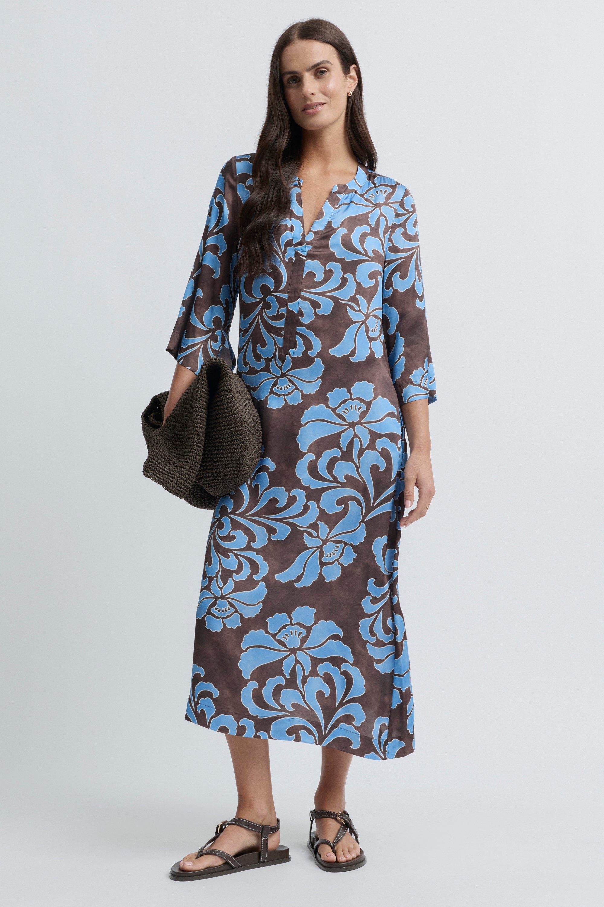 Elegance 3/4 Sleeve Dress